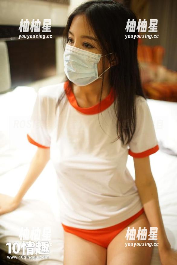 ROSI口罩 ROSI美图集,空姐制服套,看着不由自主想点餐!
