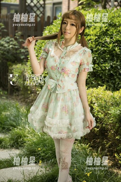 尤果网 - 赵智妍的水手服——在美图上飘扬，还带着一点点海风味的资源！太神奇了！