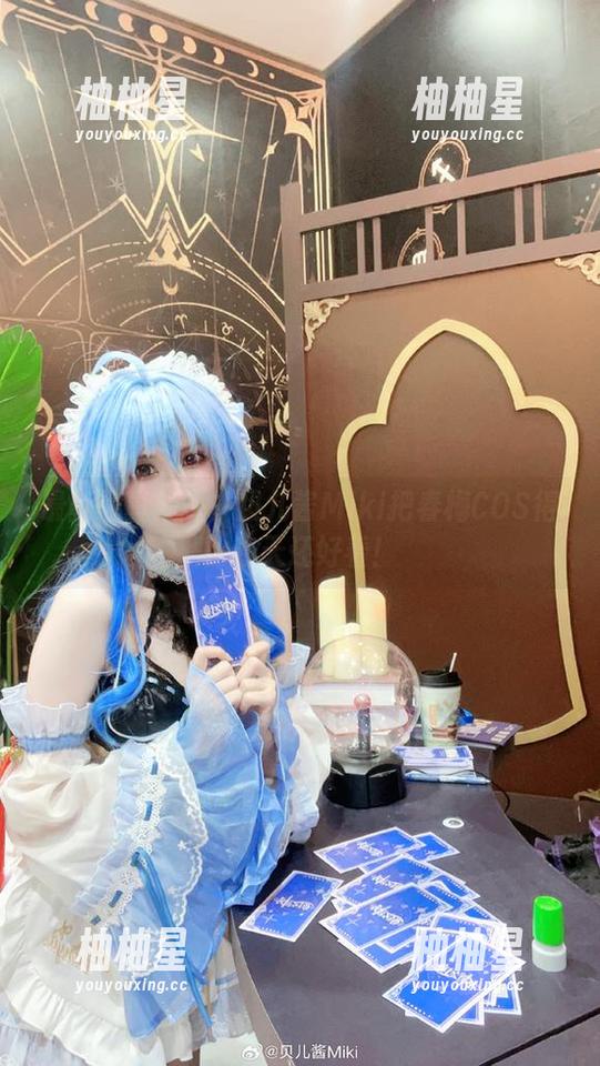 最新写真集——贝儿酱Miki把春梅COS得比春天还好看！
